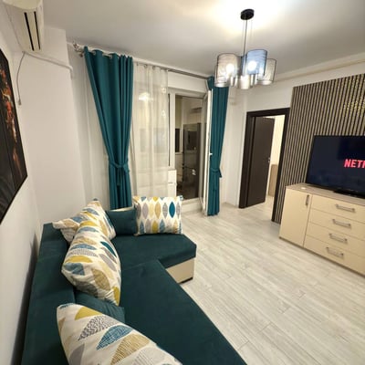 Location d’un appartement lumineux et chaleureux de 2 pièces, Chiajna, Bucarest, Roumanie